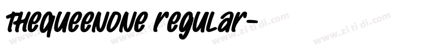 TheQueenone Regular字体转换 TheQueenone Regular字体转换